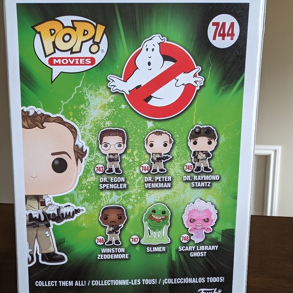 Funko Pop Ghostbusters Slimer Venkman Exclusive - Picture 5 of 13